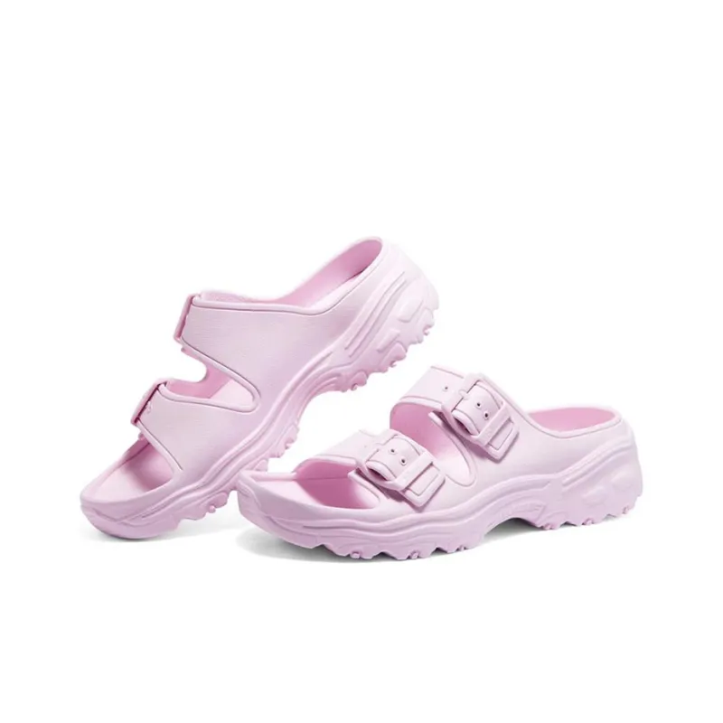 Skechers D'LITES Series Slide Slippers Women's Purple Lilac-2