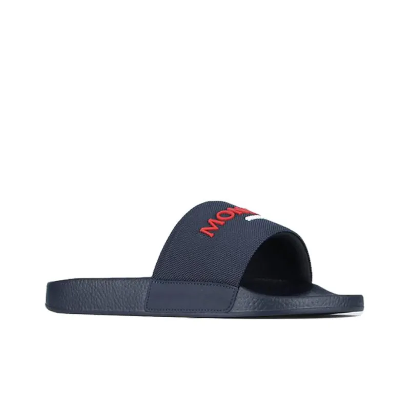 Moncler Basile Logo Embossed Slides-1