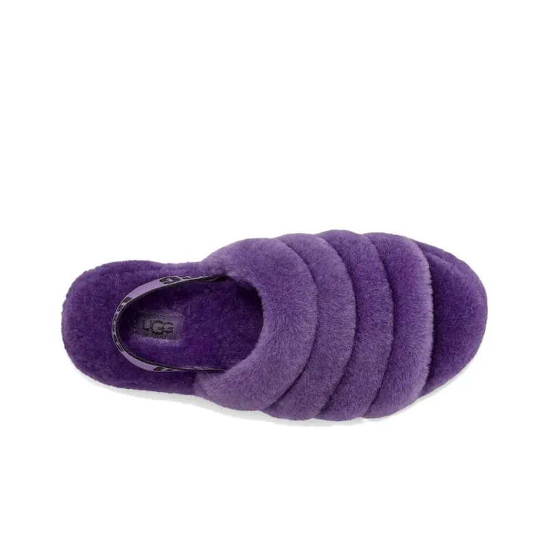 UGG FLUFF YEAH Slippers Women's Purple-4