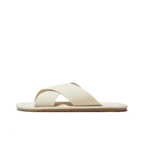 ZARA Slide Slippers Men's Gray White
