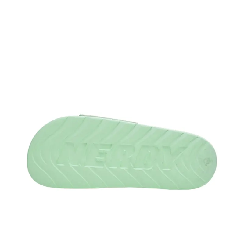 Nerdy Slide Slippers Unisex Mint Green-5