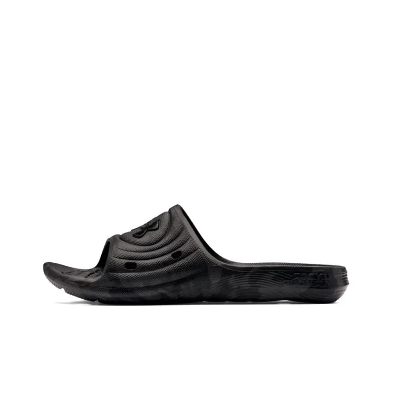 Under Armour Locker Slides 'Black Jet Grey'-0
