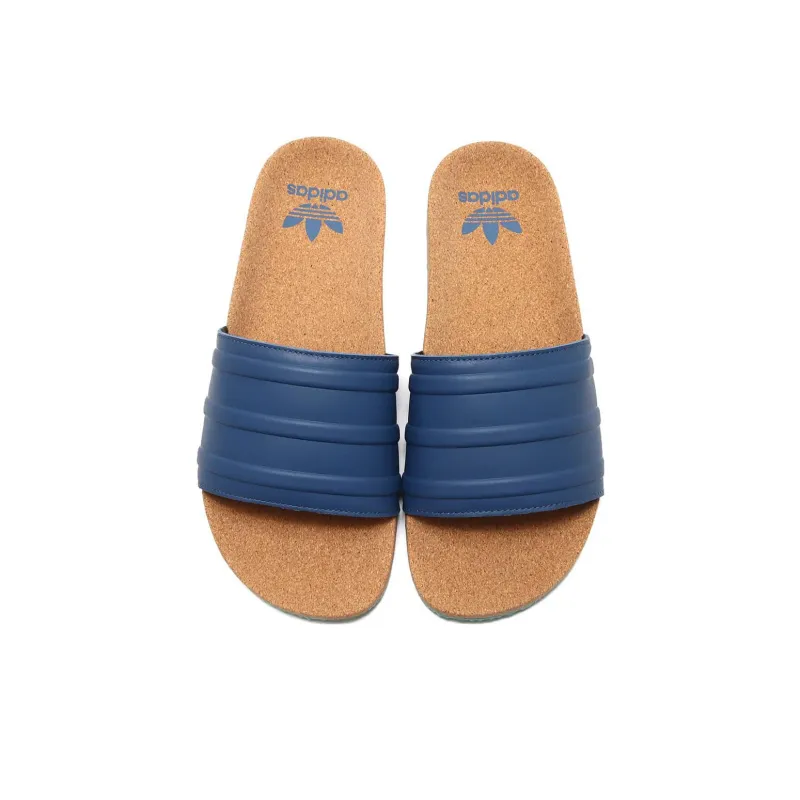 Adidas Adilette Premium Navy Cork-3
