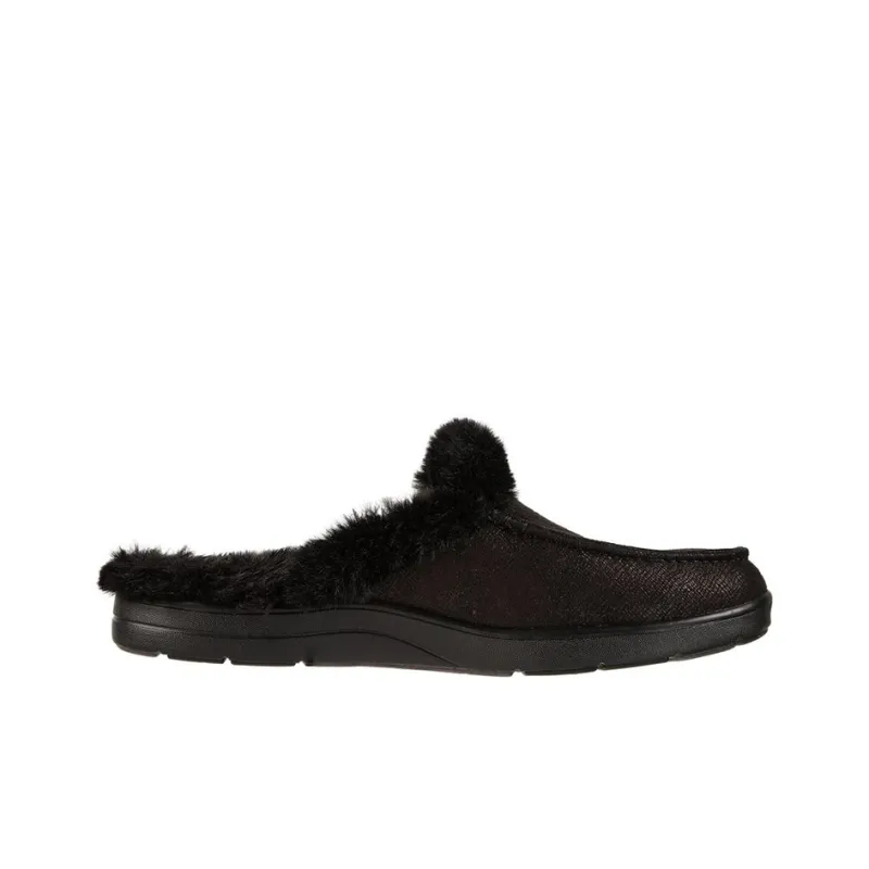 Skechers ARCH FIT LOUNGE Rubber Sole Quick Dry Slide Slippers Women's Black-1