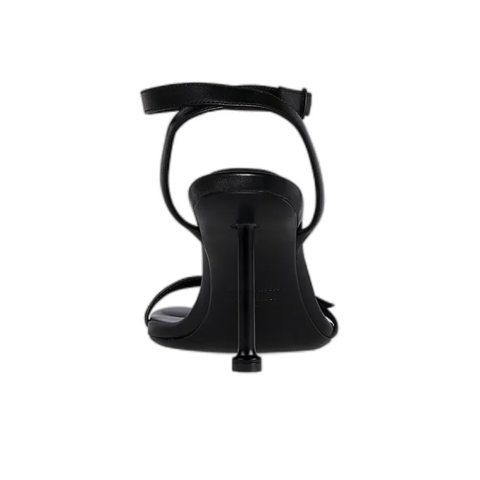 Balenciaga Afterhour 90mm Sandals 'Black' Women's-3