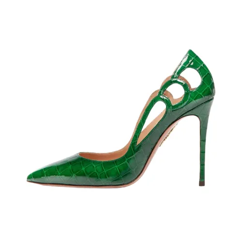 AQUAZZURA High Heels Women's Green