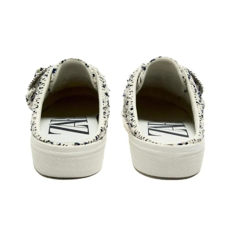 ZARA Quiet Wrap-toe Slippers Women's Multicolor-3