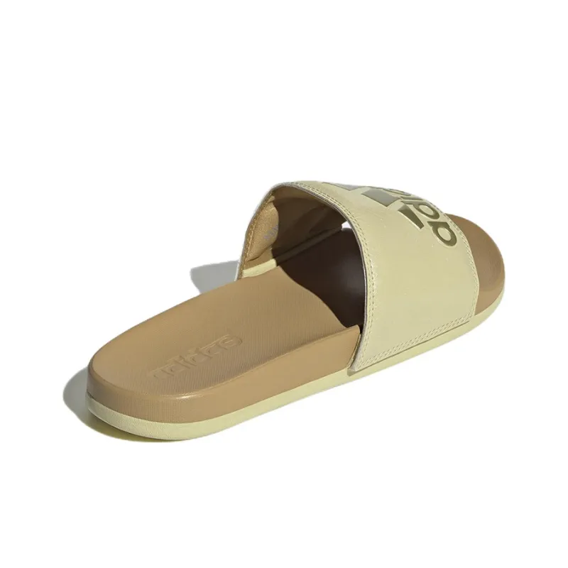 Adilette Women's Adidas Comfort Slide 'Sandy Beige' Women's-3