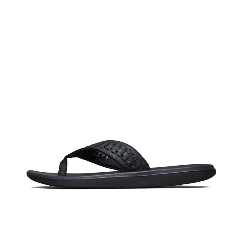 Nike Kepa Kai 2 Leather Pure Black Slippers-0