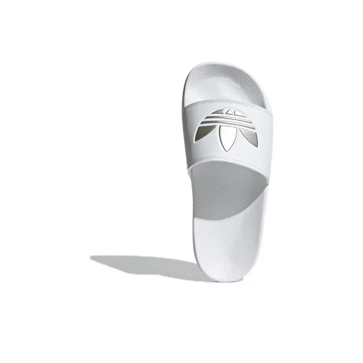 Adidas Women's Adilette Lite Slide 'White Matte Silver'-4