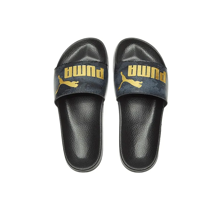 PUMA Leadcat Snake Lux Slide Sandal Black-3