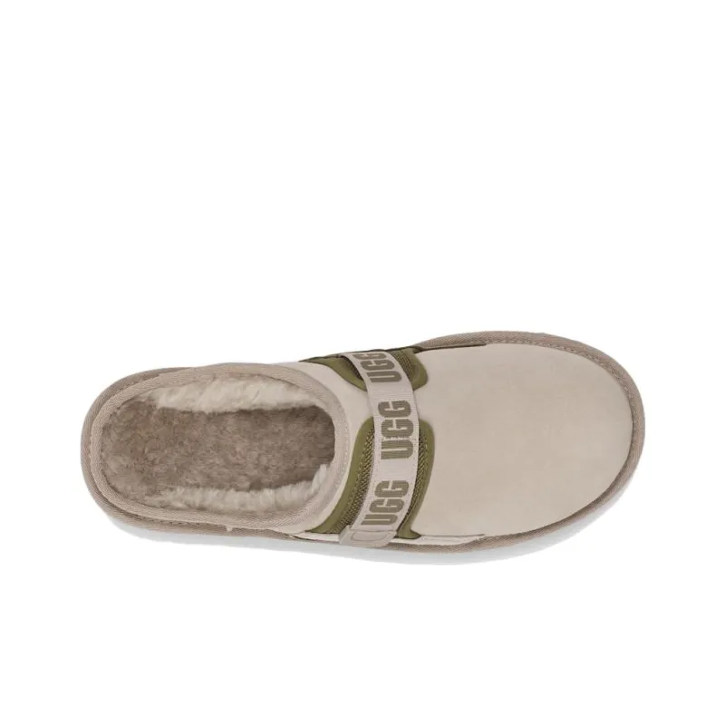 UGG Dune Slip On Slipper 'Beige Olive Green'-3