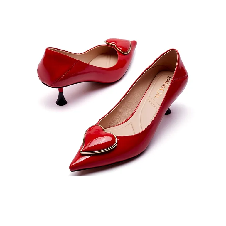 PACO GIL High Heels Women's Red-1