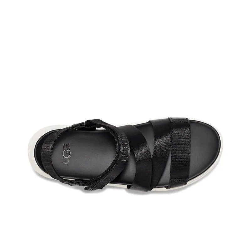 UGG La Cloud Collection Sports Sandals 'Black White' Women's-3