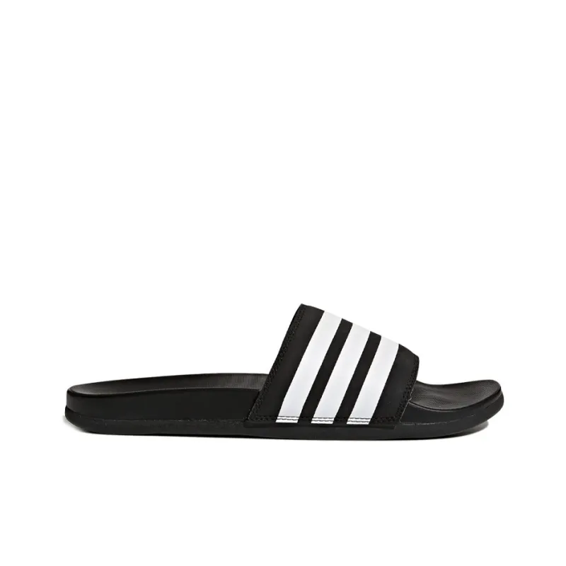 Adilette Adidas Cloudfoam Plus 'Black White'-1