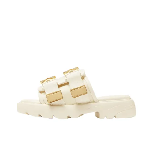 Bottega Veneta Flash Slide Slippers Women's Ivory