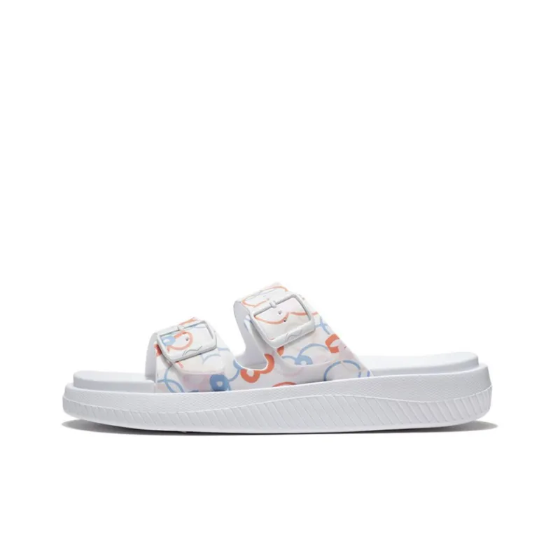 LiNing Clap Quiet Slide Slippers Women's White-0