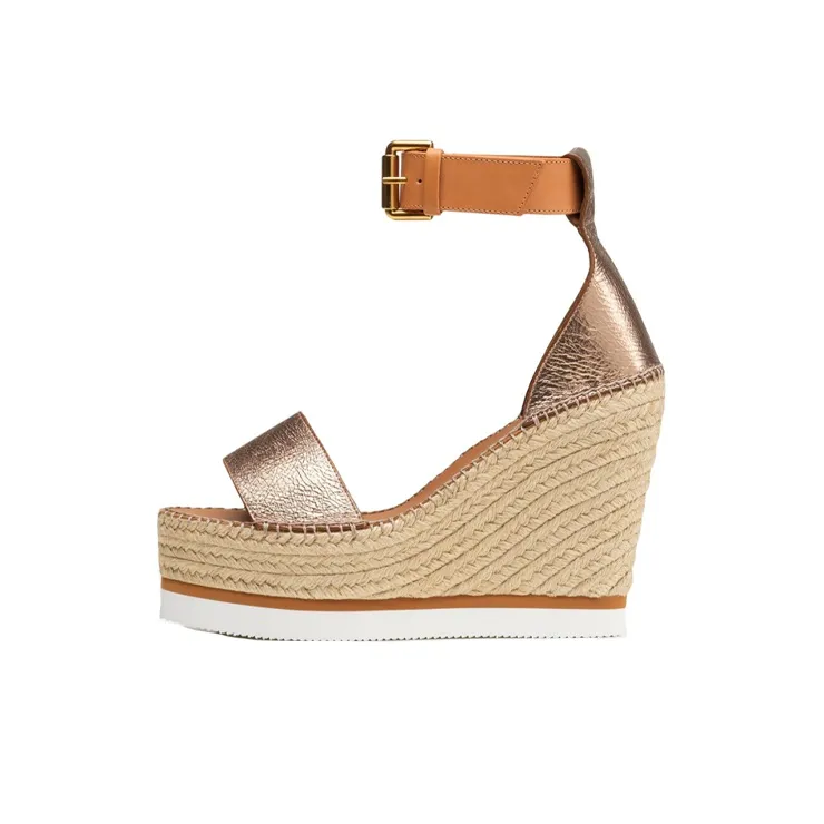 See By Chloe Glyn Strap Sandals Women's Gold-0