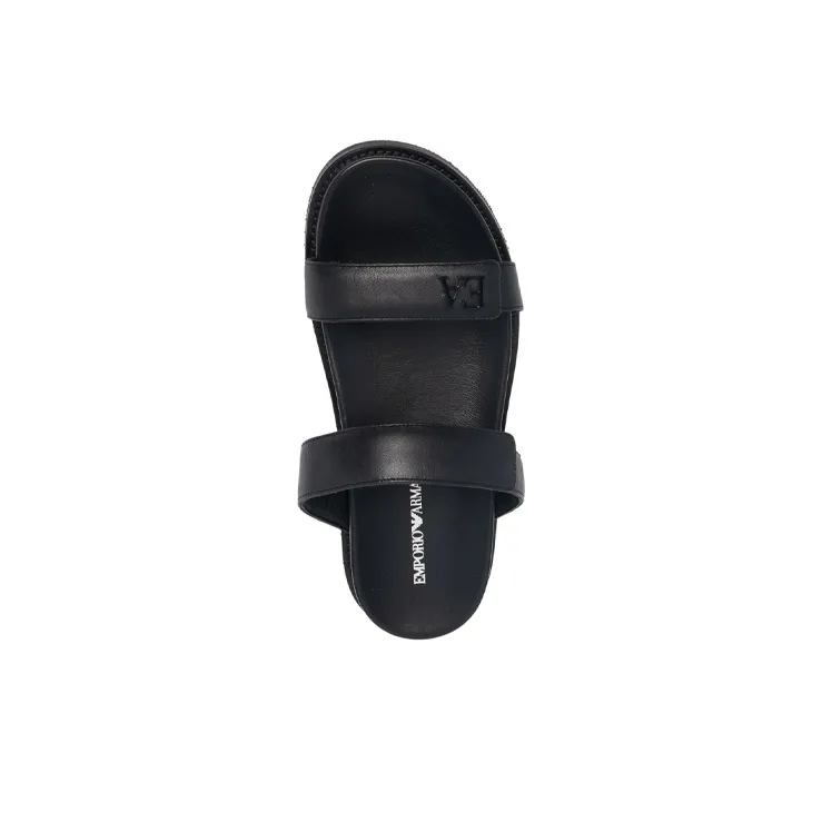 EMPORIO ARMANI Slide Slippers Women's Black-4