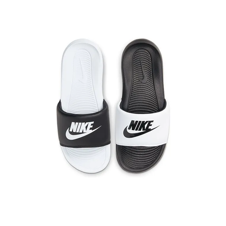 Nike Victori One Slide 'White Black' Women's-3