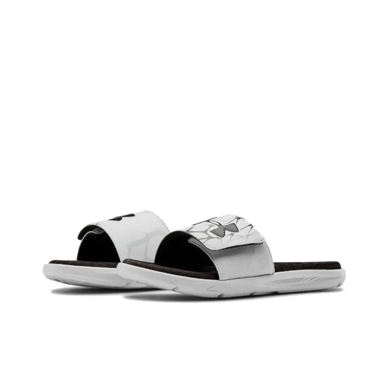 Under Armour Mercenary Xi Slippers Black/White-2