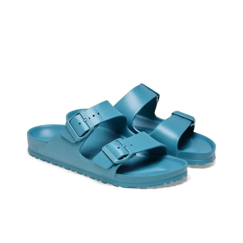 Birkenstock Slide Slippers Men's Turquoise Regular-2