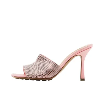 Bottega Veneta Stretch Slide Slippers Women's Pink