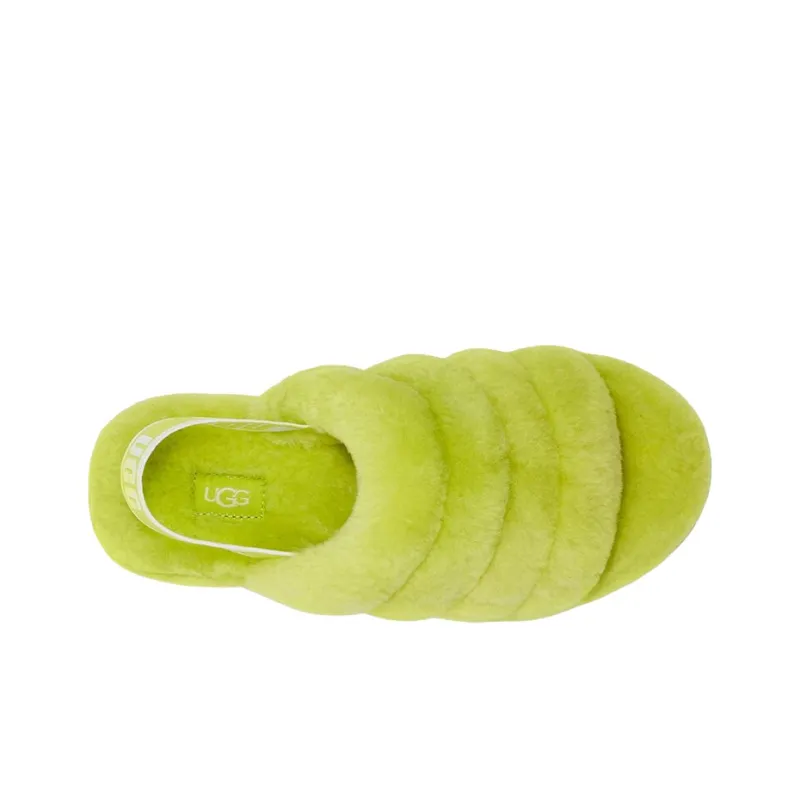 UGG Fluff Yeah Slide Key Lime Women's-3