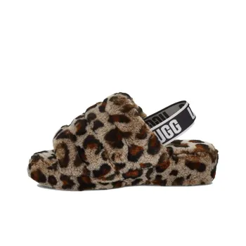 UGG Fluff Yeah Leopard Slipper Leopard Print Women's