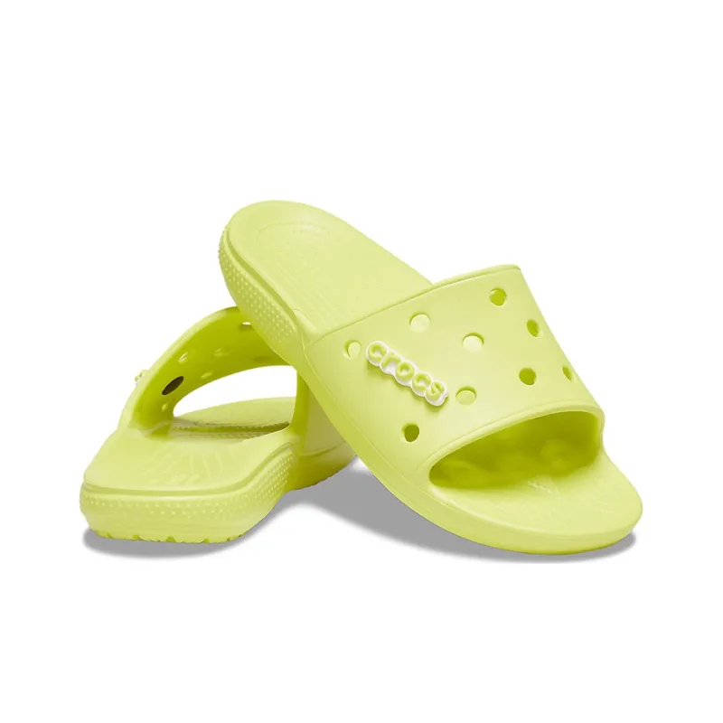Crocs Classic Clog Slide Slippers Unisex Citrus Orange-5