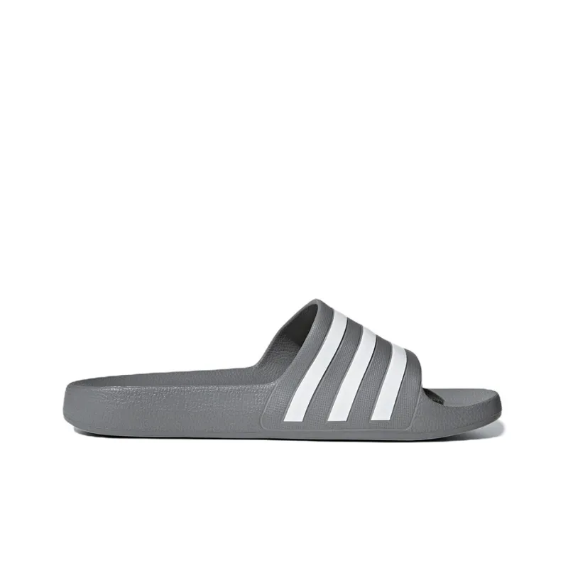 Adidas Adilette Aqua Slides 'Grey'-1