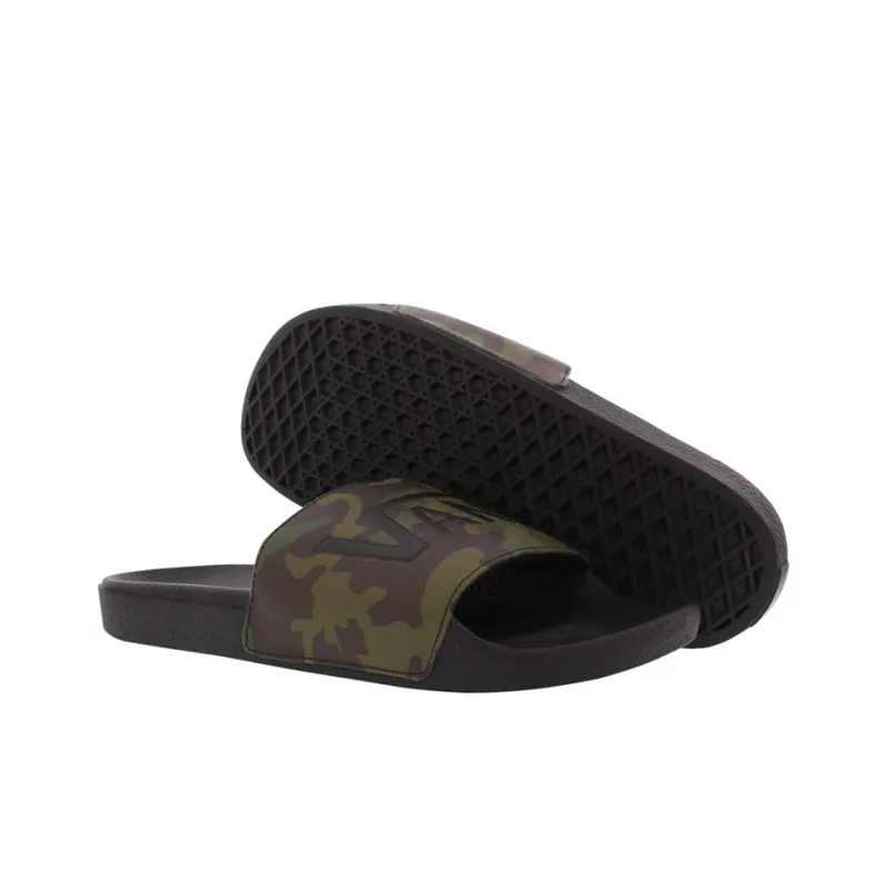 Vans Slide On Minimalistic Casual Camouflage Slippers-4