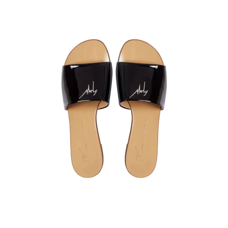 Giuseppe Zanotti Shirley Patent effect Slides Women's-4