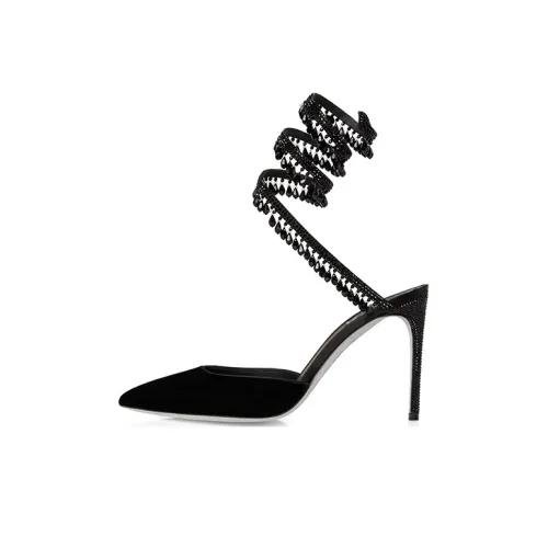 RENE CAOVILLA Chandelier High Heels Women's Black