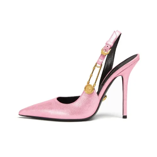 VERSACE High Heels Women's Low-Top Pink