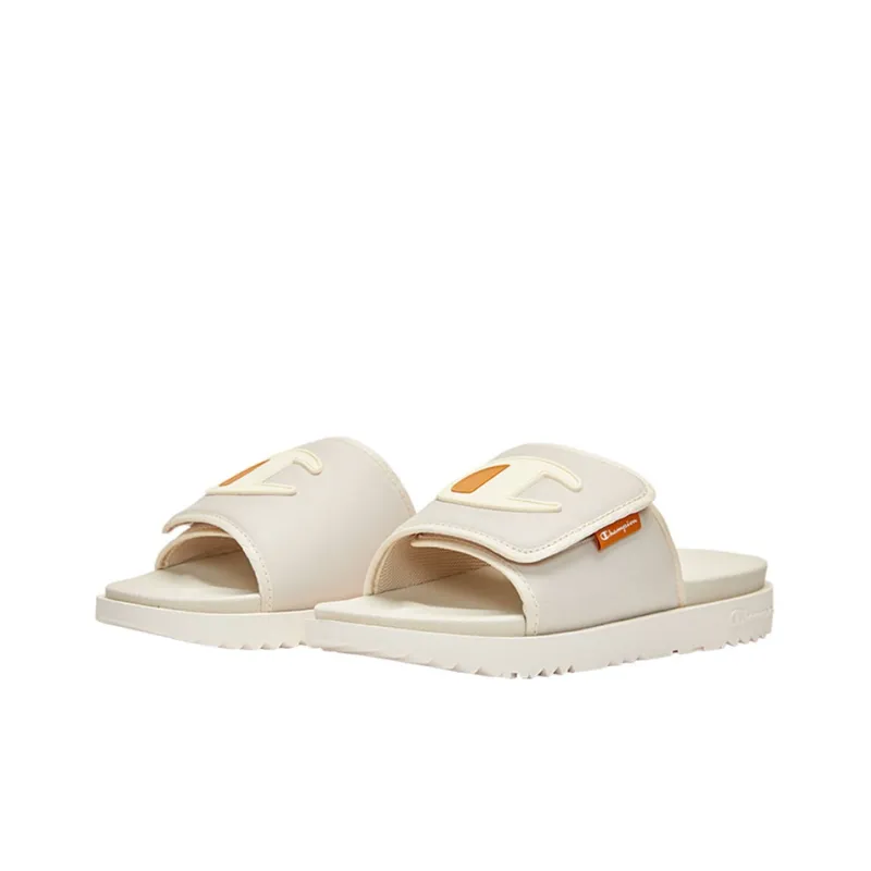 Champion Campus Sports Slippers Men's Oat Sundial Yellow-2