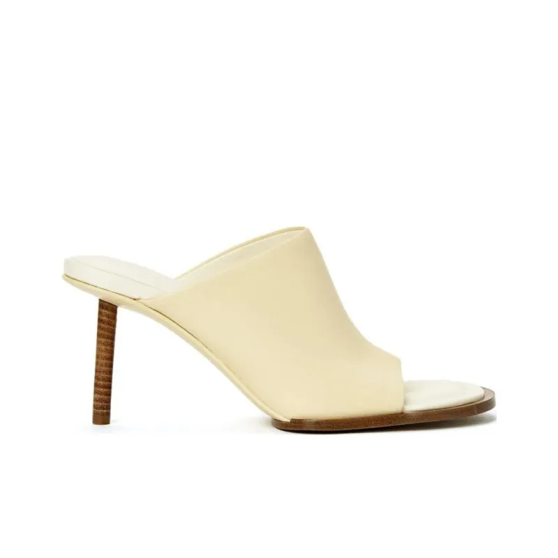 Jacquemus Les Mules Rond Carré Leather Mules-1