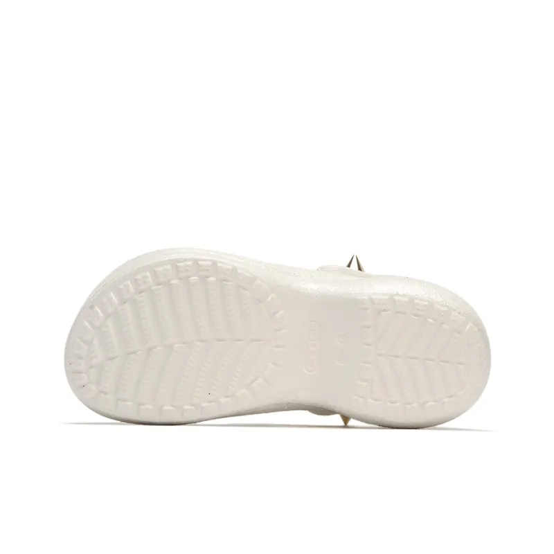 Crocs Outdoor Beach Sports Slippers White Women's-3
