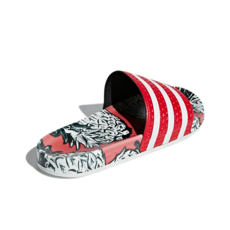 Adilette Women's Adidas Originals Slides 'Scarlet' Women's-3