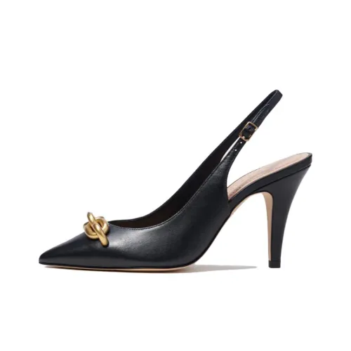 COACH Sadie High Heels Women's Black