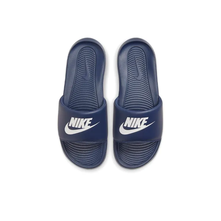 Nike Victori One Slide Midnight Navy White-2