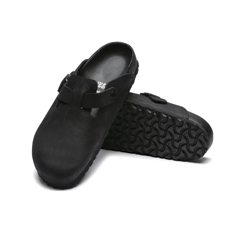 Birkenstock Boston Leather Triple Black-4