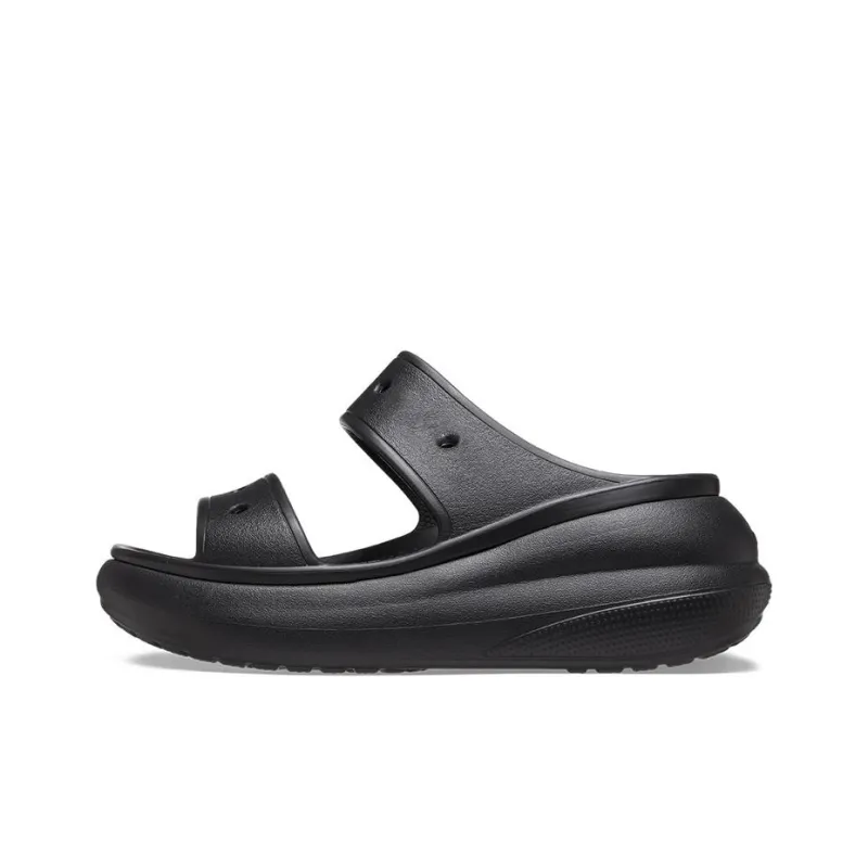 Crocs Quiet Slide Slippers Unisex Black-0