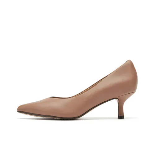 Clarks High Heels Women's Light Pink