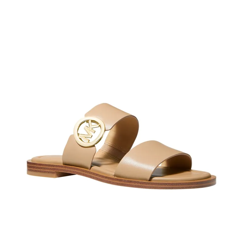 MICHAEL KORS KORS Slide Slippers Women's Camel-2