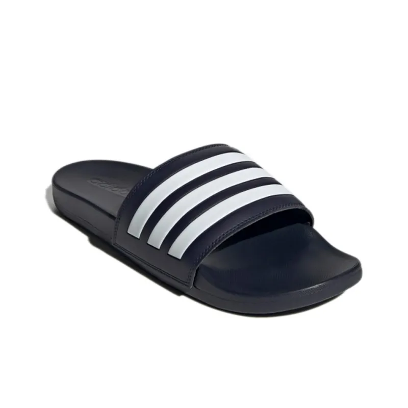 Adidas Adilette Comfort Slides Legend Ink Cloud White-2