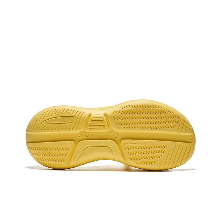 Saucony Cradle Slip Resistant Slide Slippers Unisex Yellow-4