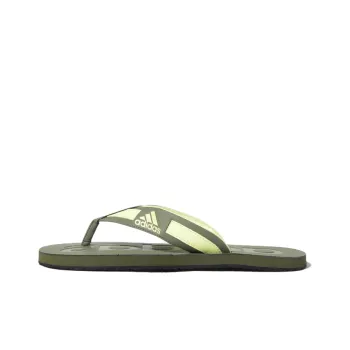 Adidas Slalon Slippers Rubber Sole Slip-Resistant Slide Slippers Men's Green