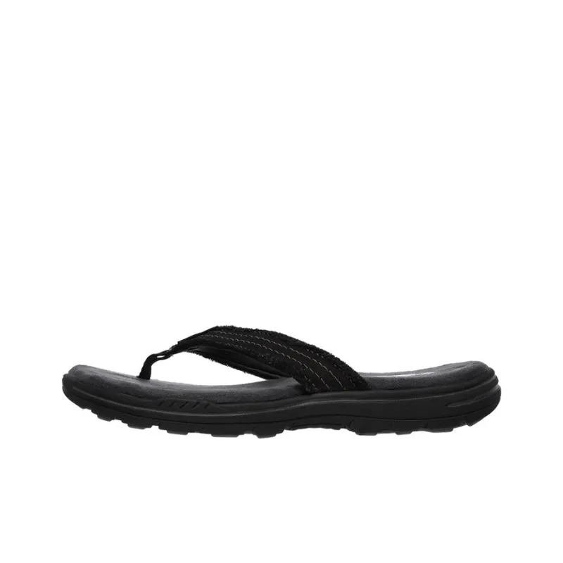 Skechers Relaxed Fit Rubber Sole Abrasion-Resistant Slide Slippers Men's-0