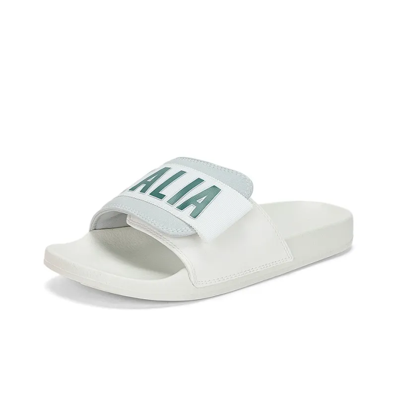 Kappa EVA Slip Resistant Antibacterial Slide Slippers Unisex Gray White-1